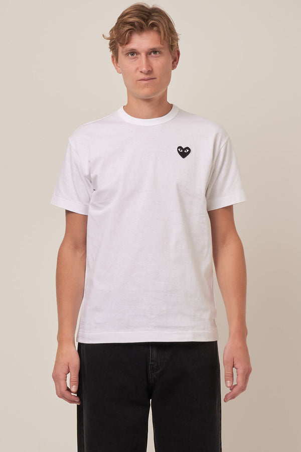 Black Heart T-shirt White