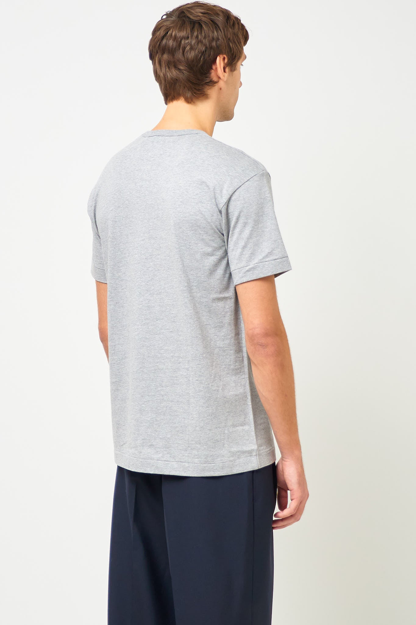 Comme des Garçons Play Gold Heart T-shirt Grey – STRØM