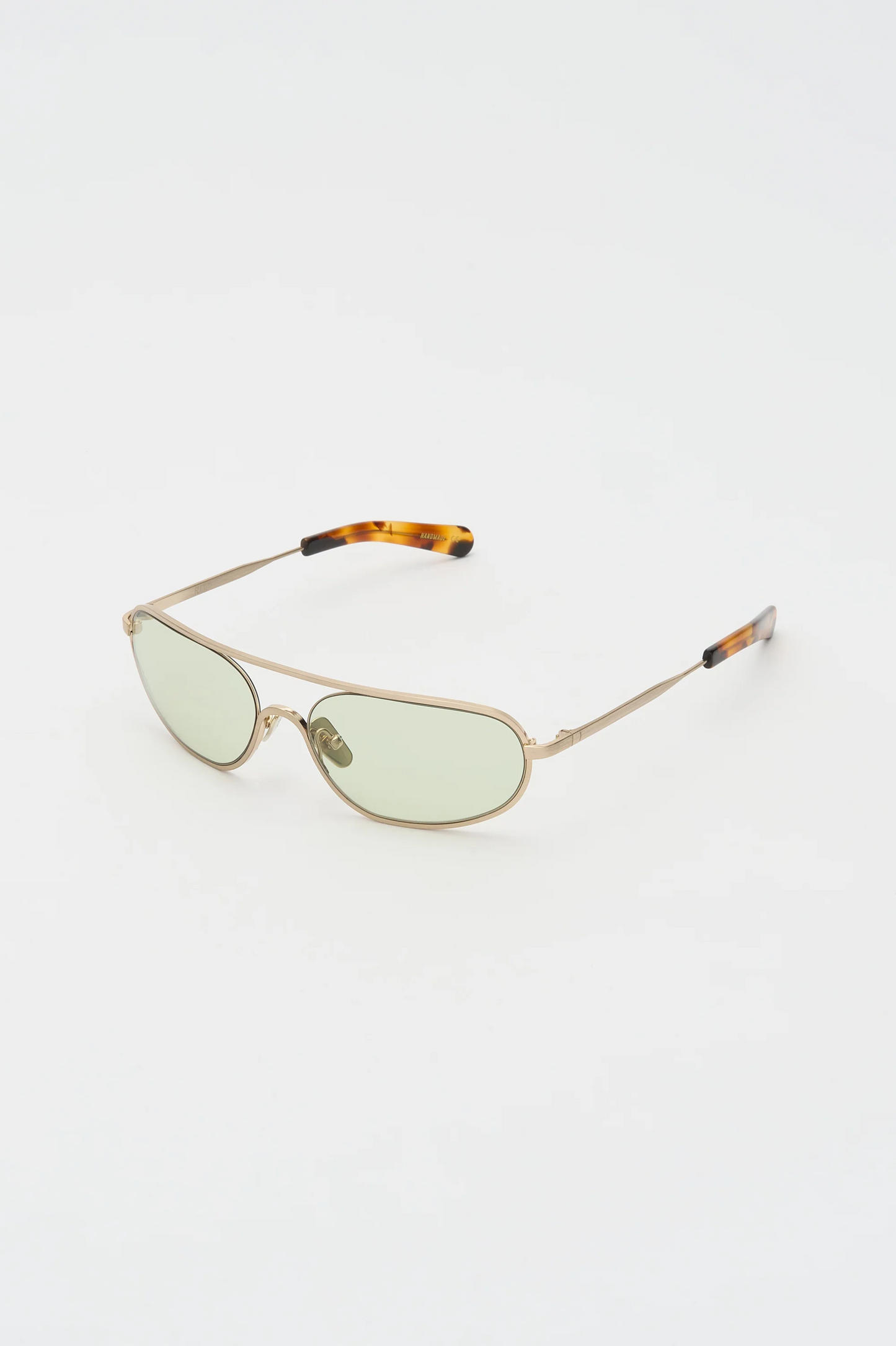Caden Brushed Light Gold/Chill Out Green Lens