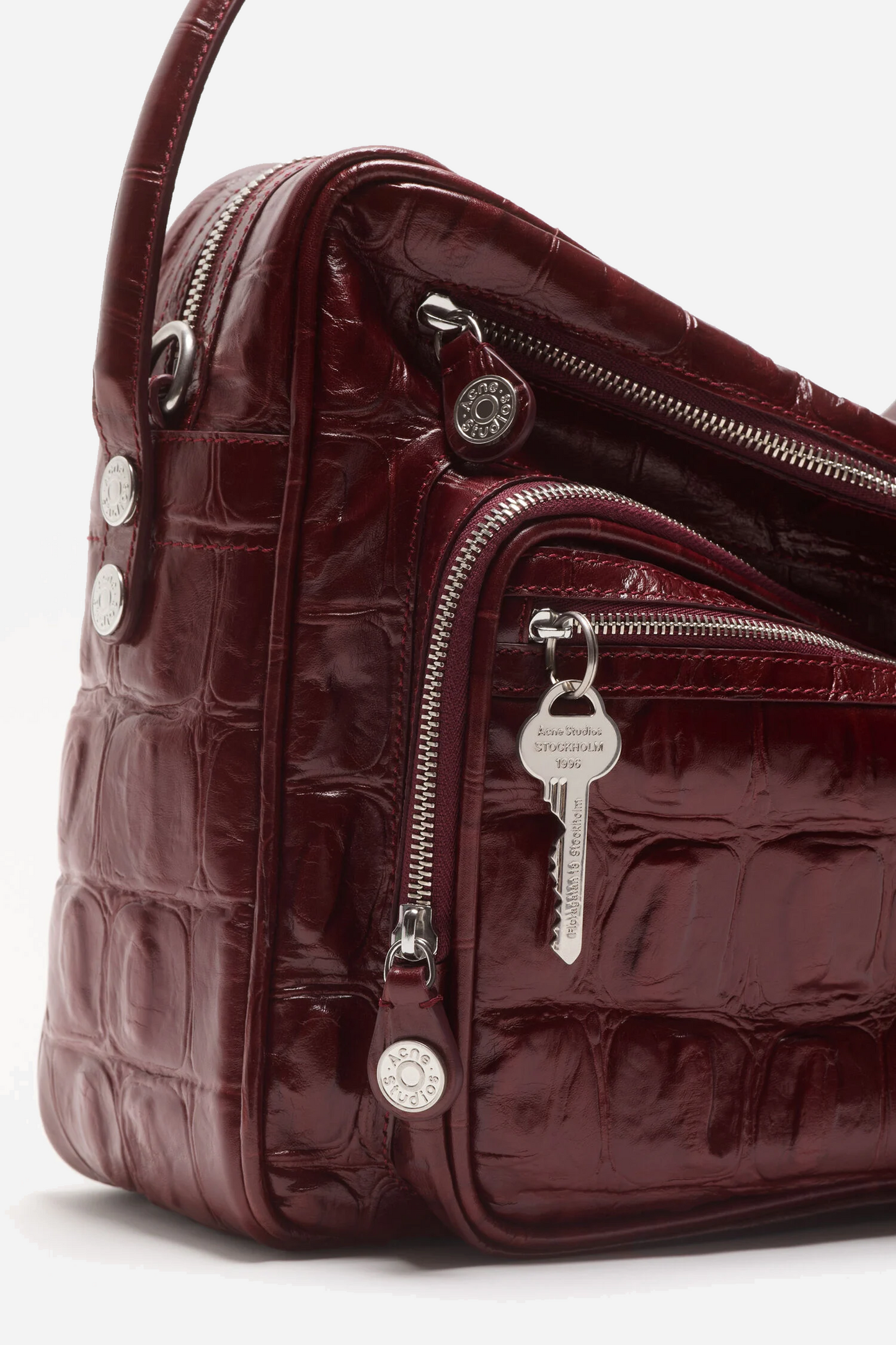 Camero Camera Shoulder Bag Burgundy