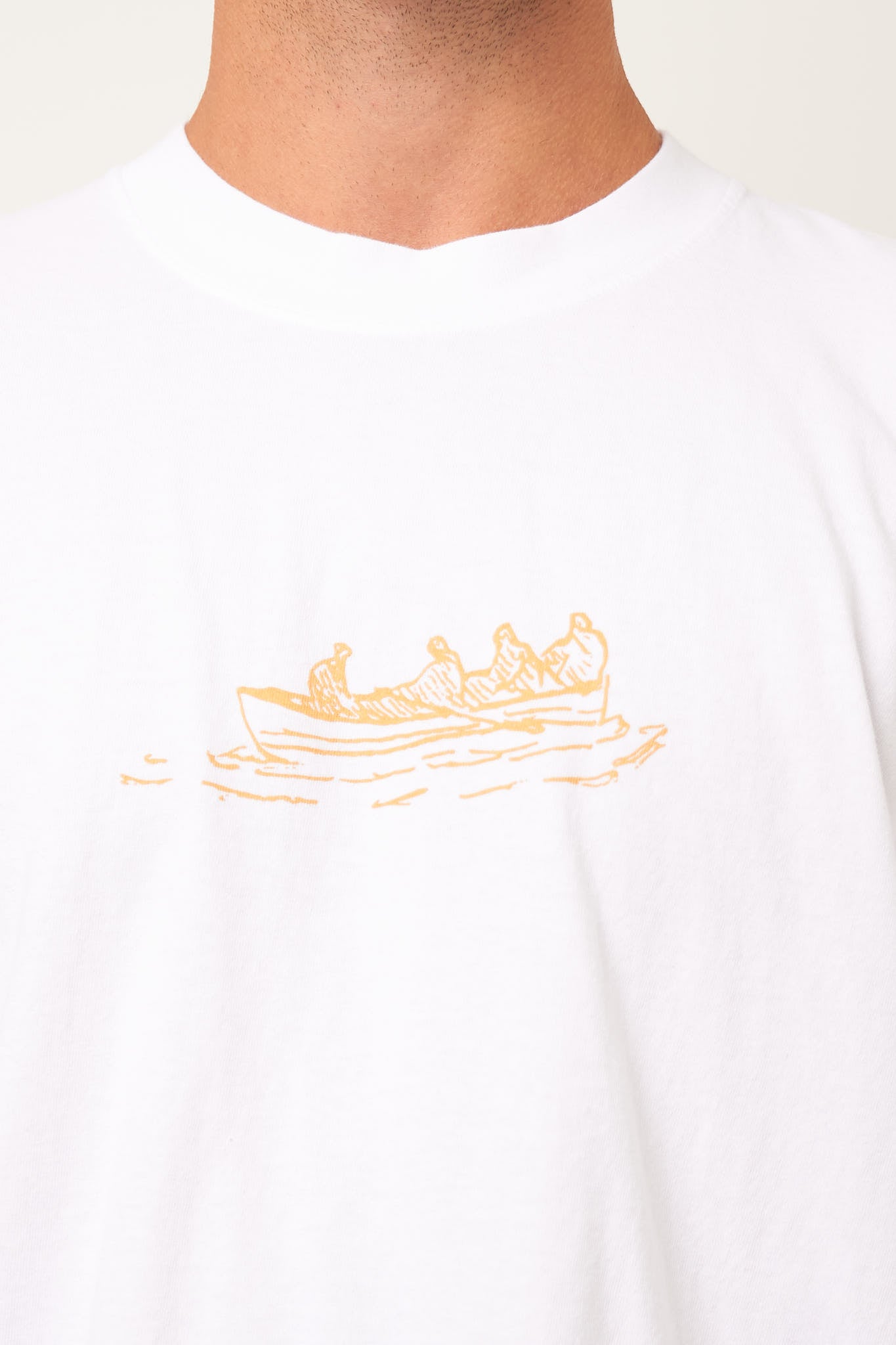 Canoe Tee White