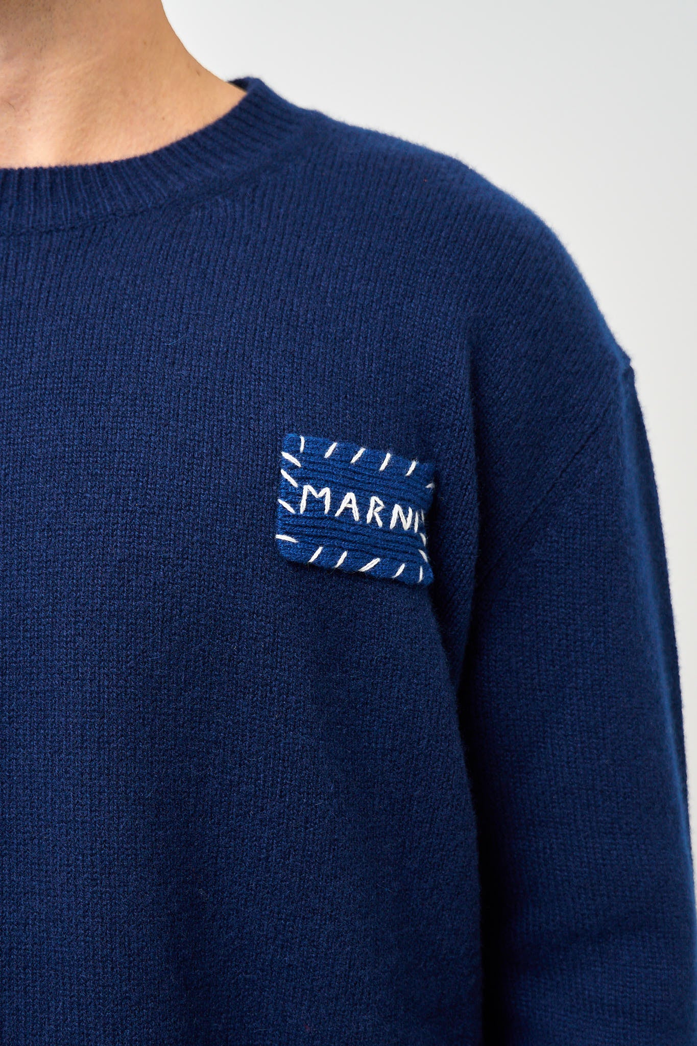 Cashmere Logo Sweater Ink
