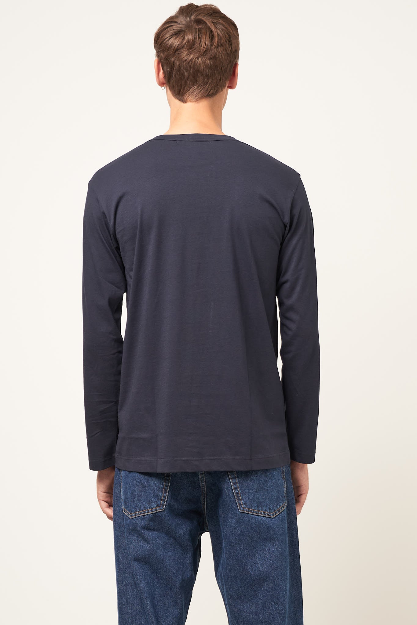 CdG Forever Long Sleeve T-Shirt Navy