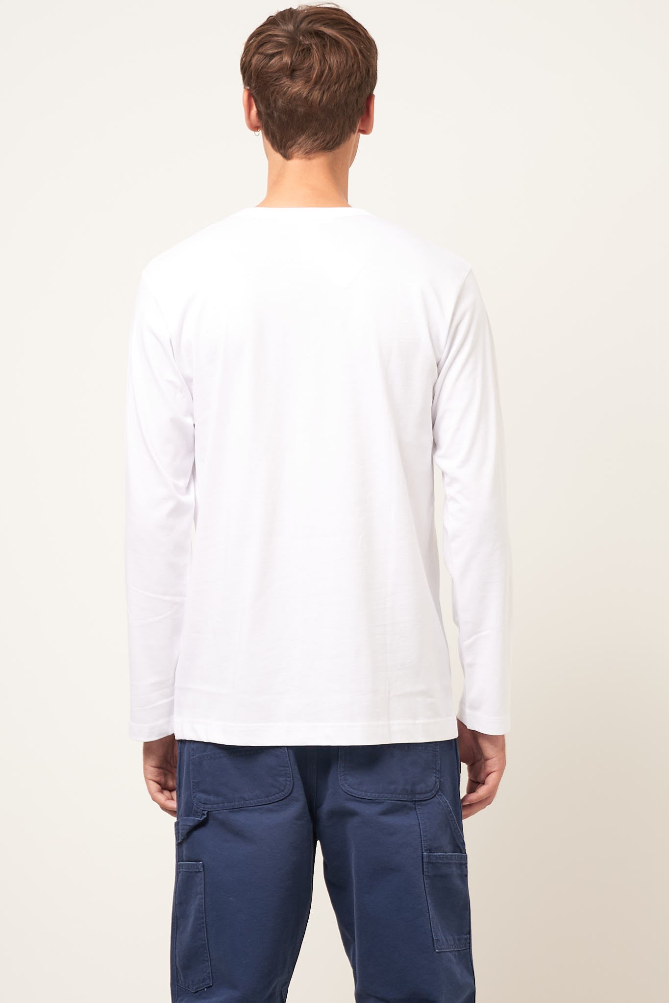 CdG Forever Long Sleeve T-Shirt White