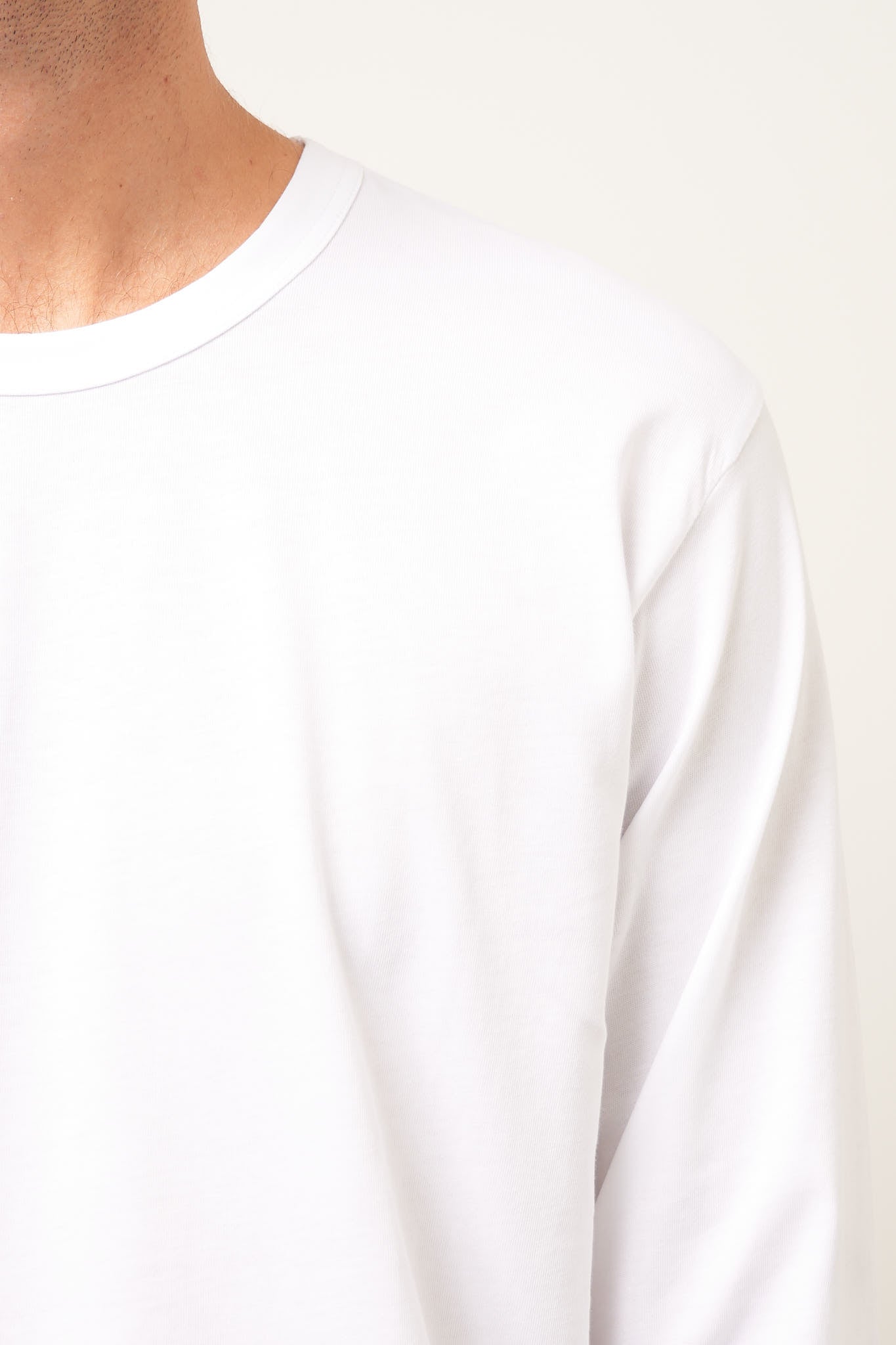 CdG Forever Long Sleeve T-Shirt White