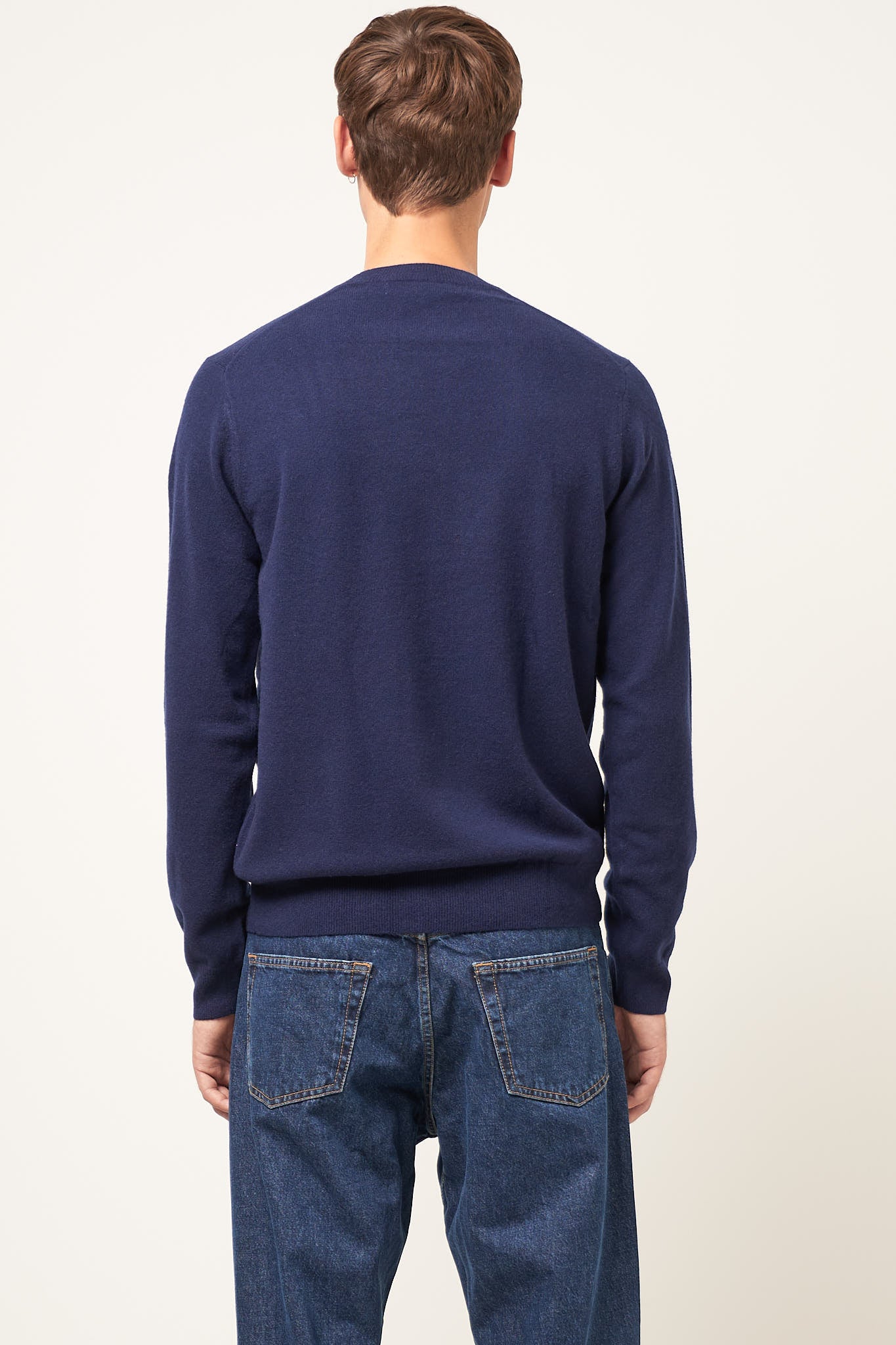 CdG Forever Wool Pullover Navy