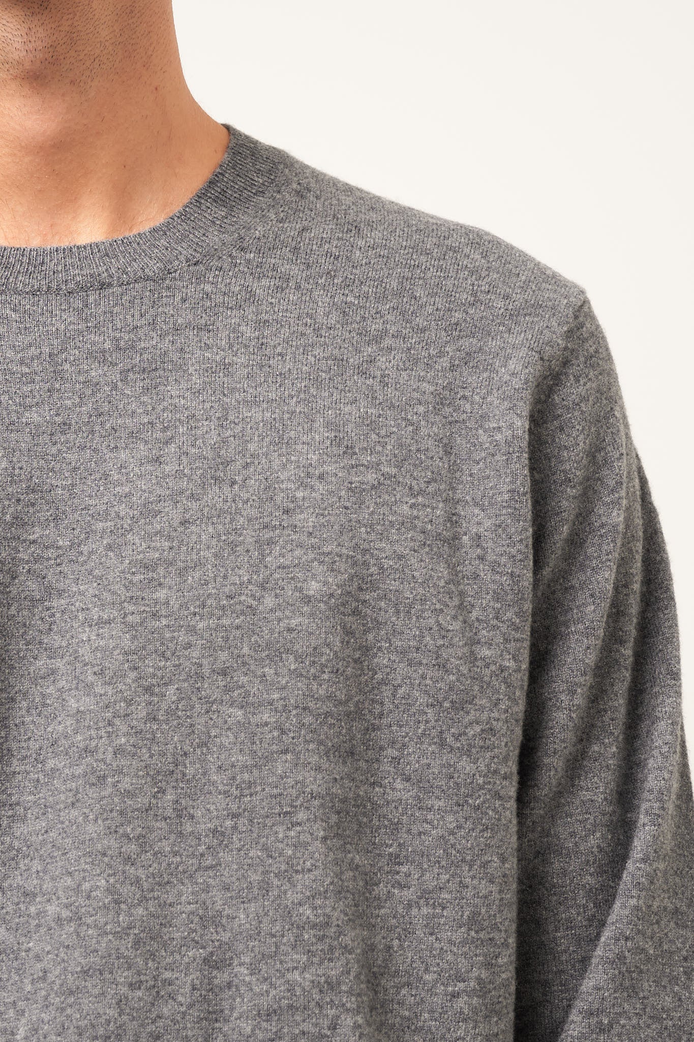 CdG Forever Wool Pullover Top Grey