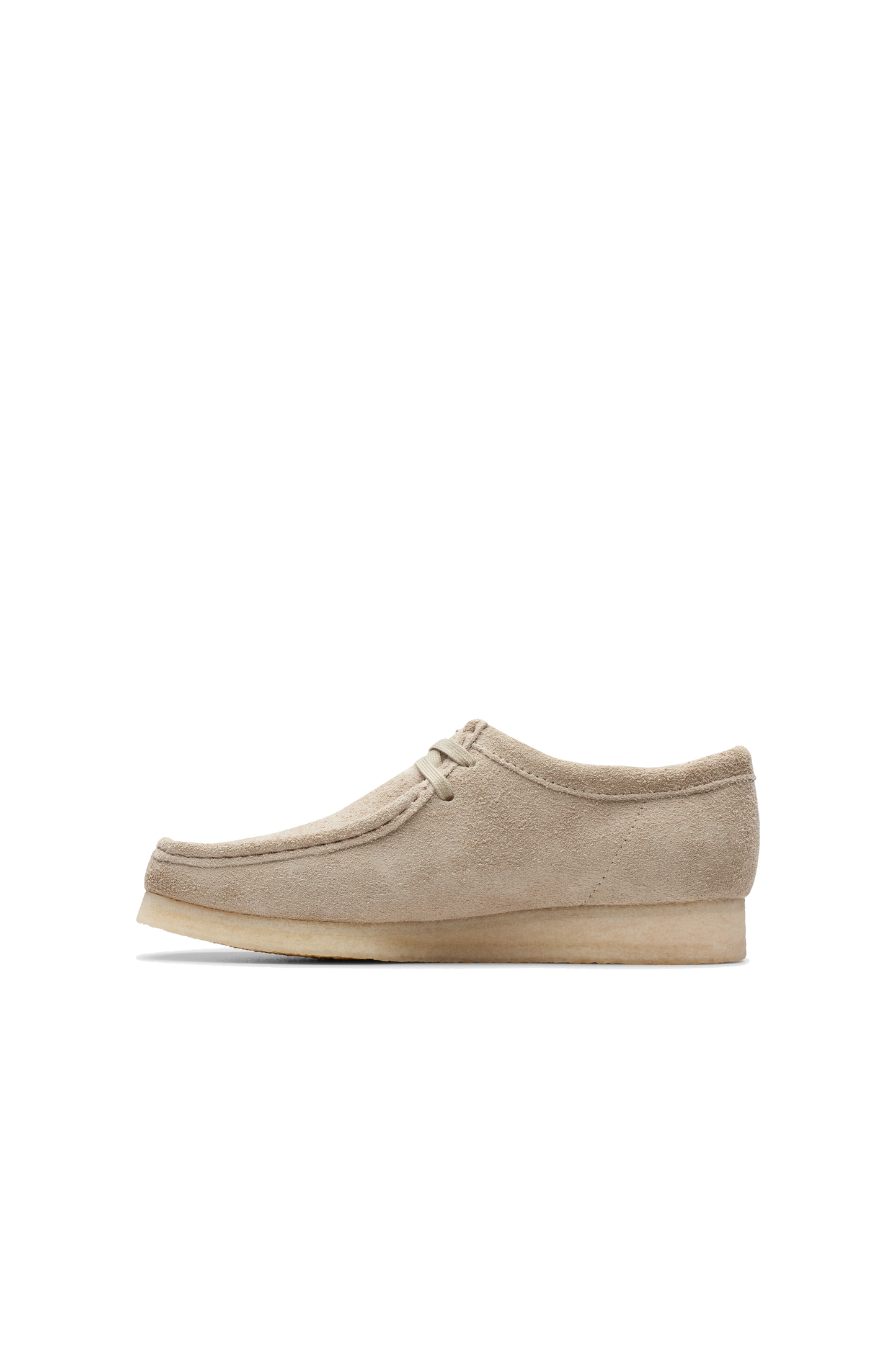 Wallabee Pale Grey Suede