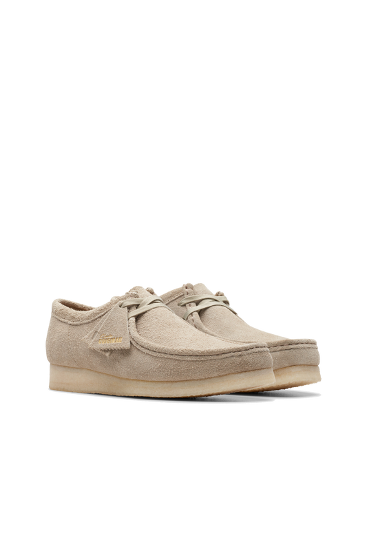 Wallabee Pale Grey Suede