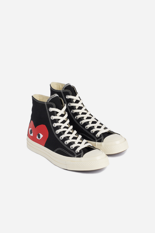 Chuck Taylor Red Heart High Sneakers Black