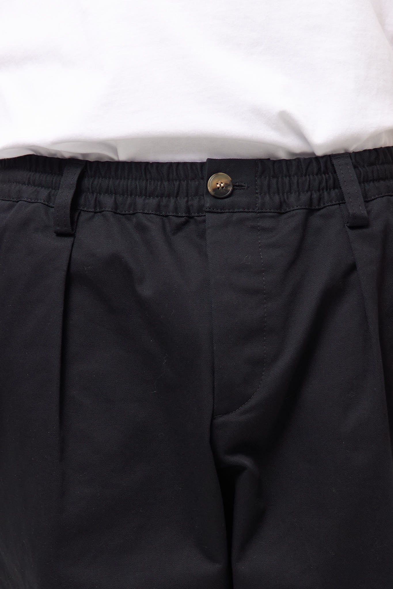 Cotton Gabardine Pant Black