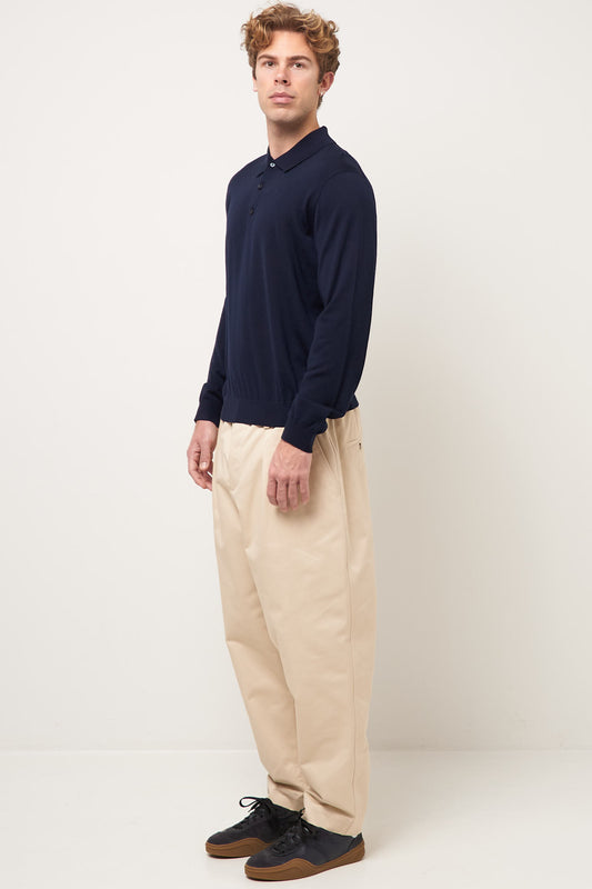 Cotton Gabardine Pant Sand