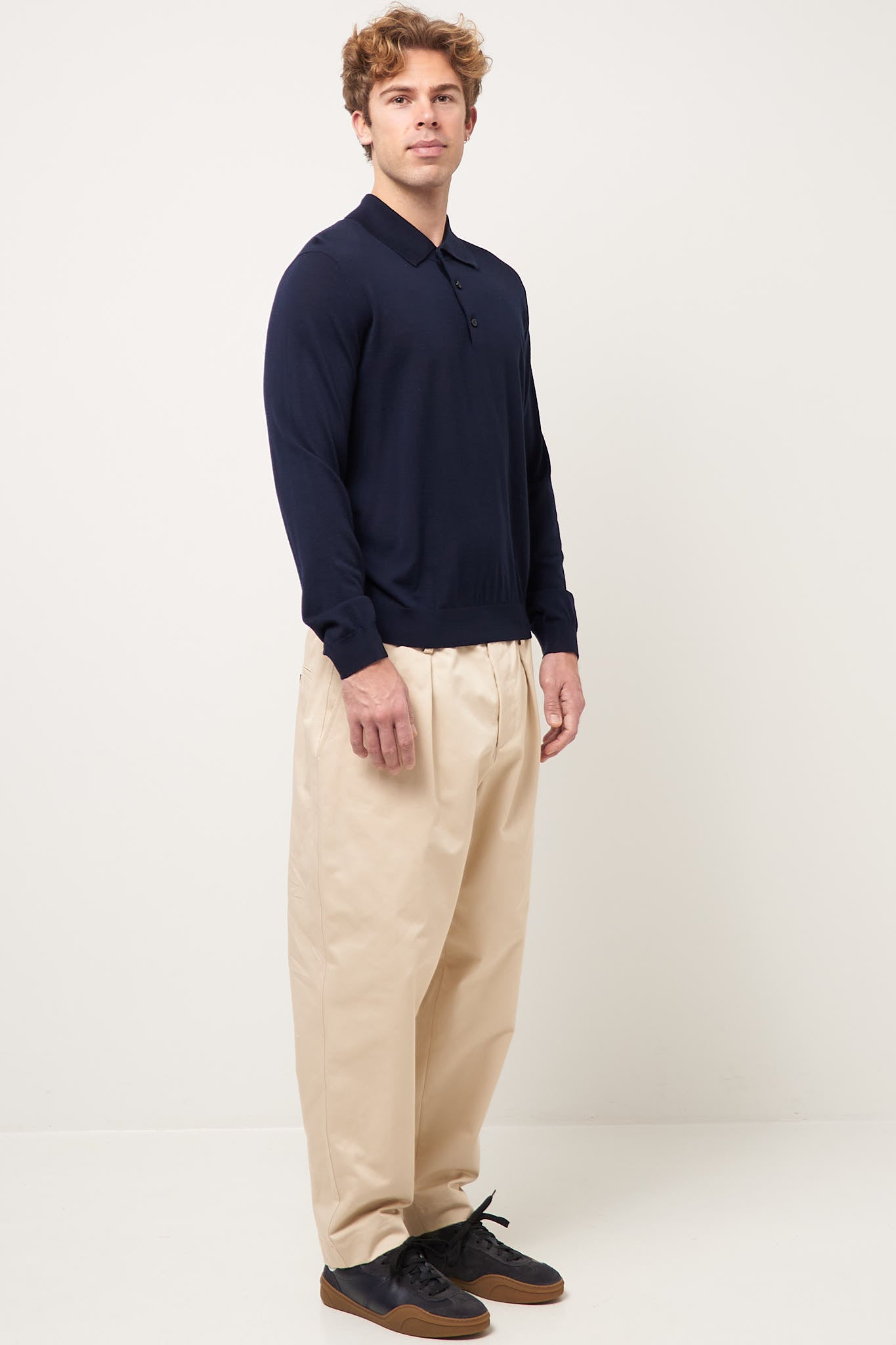 Cotton Gabardine Pant Sand