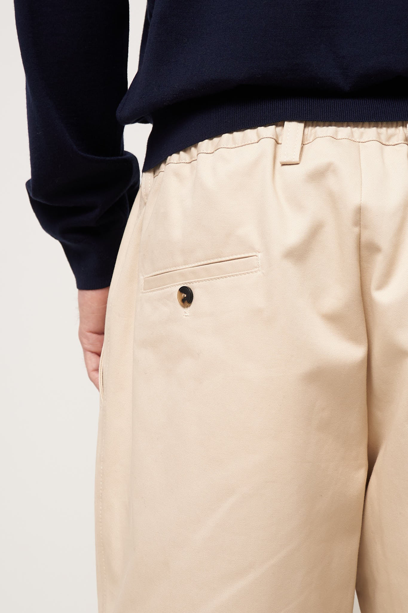 Cotton Gabardine Pant Sand