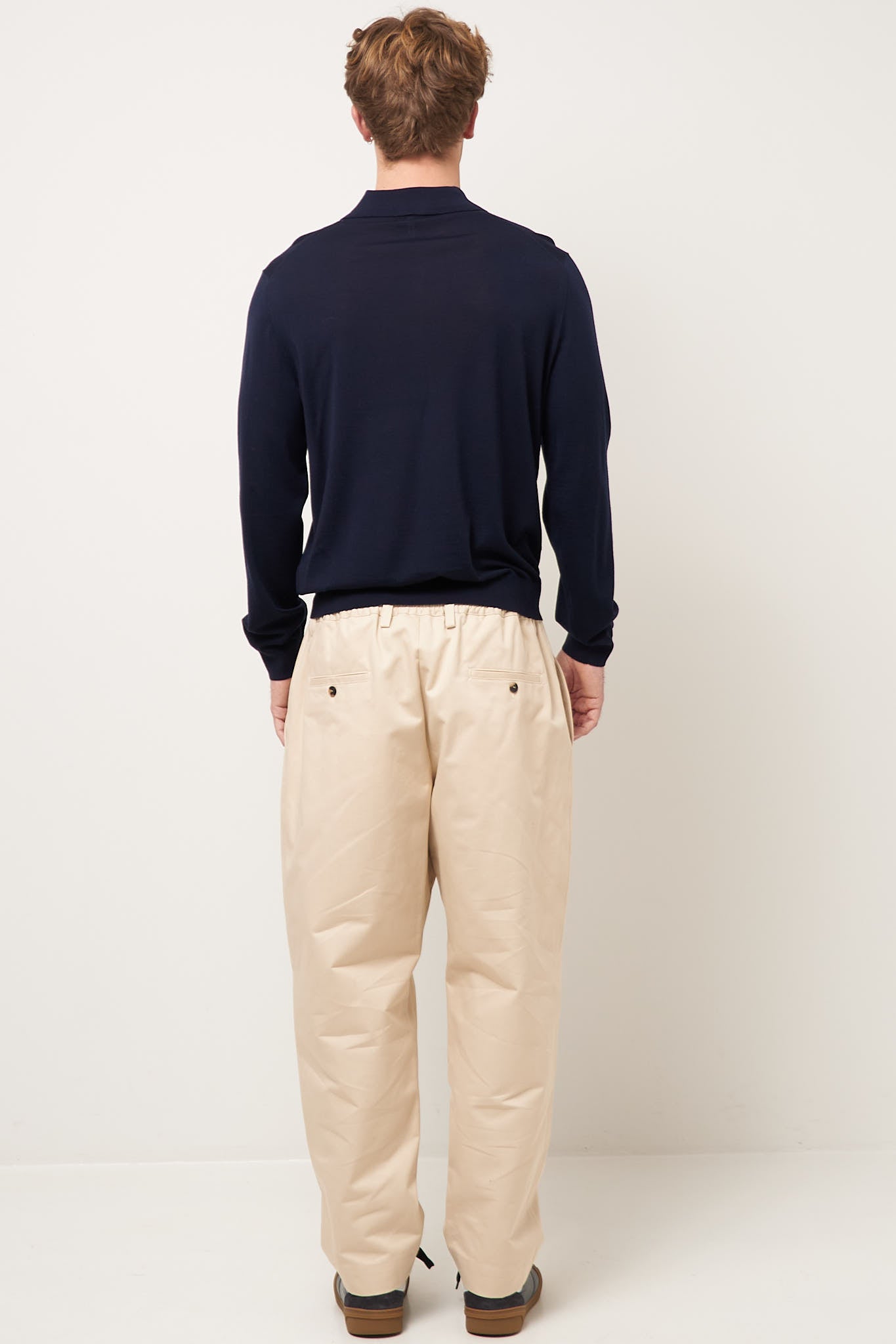 Cotton Gabardine Pant Sand