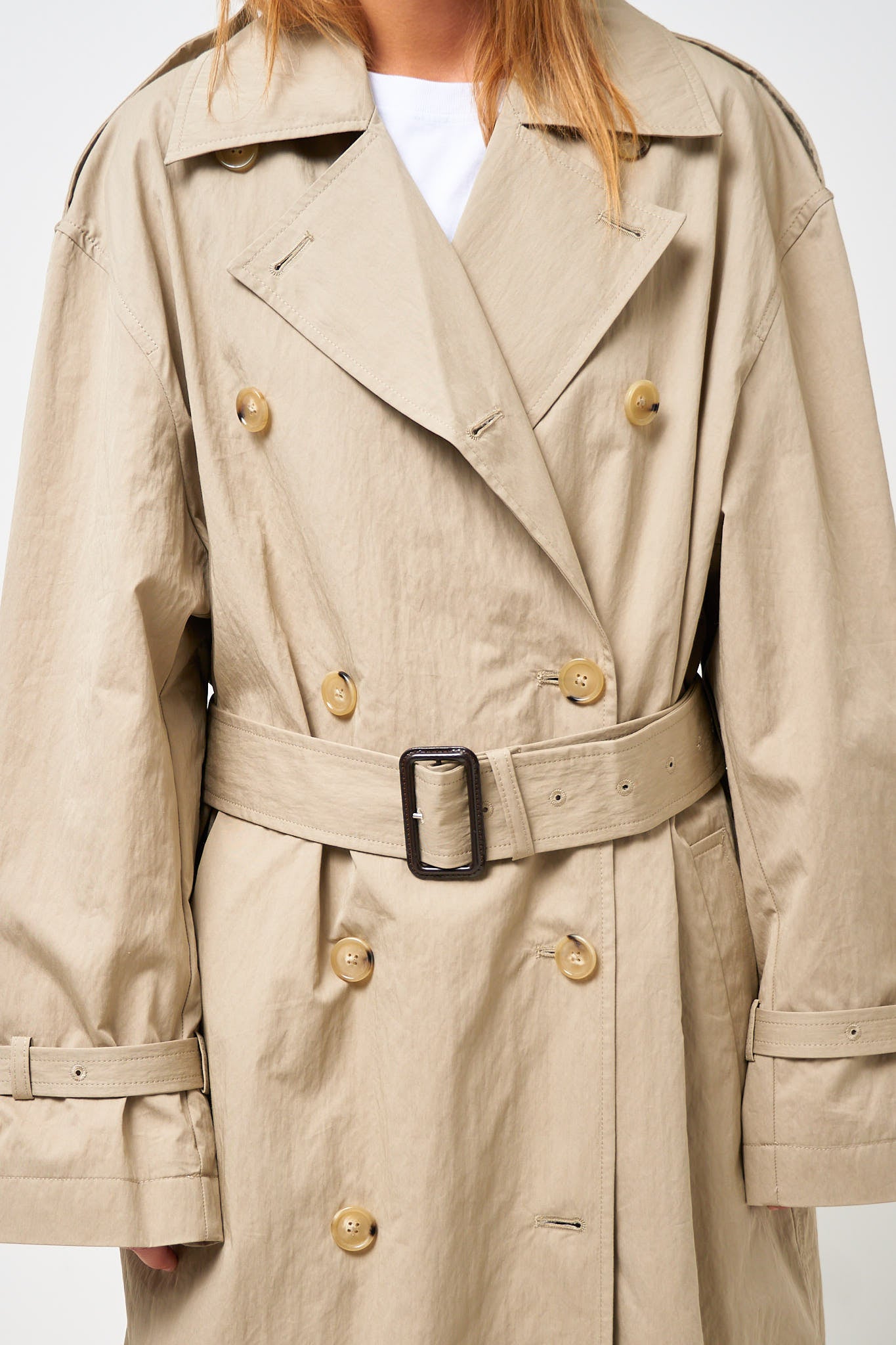 Crisp Summer Trench Clay
