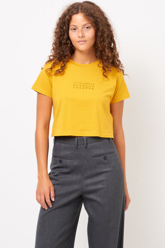 Cropped T-Shirt Yellow