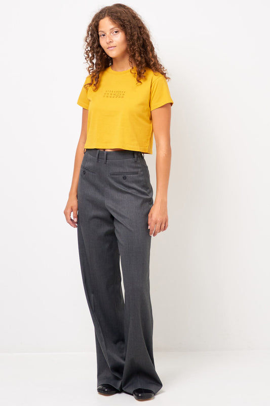 Cropped T-Shirt Yellow