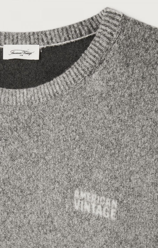 Pull Ml Col Rond Carbone — bagside