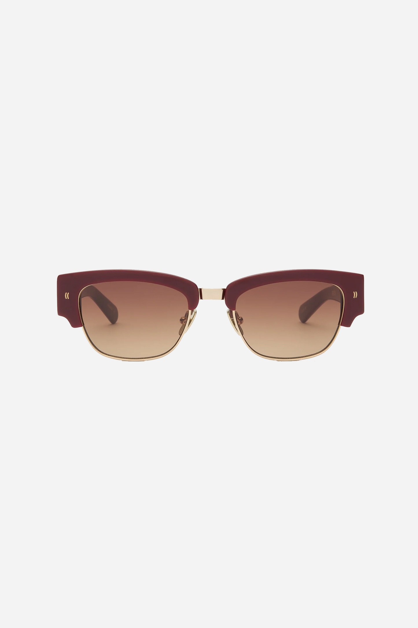 Deacon Solid Bordeaux/Brown Gradient Lens