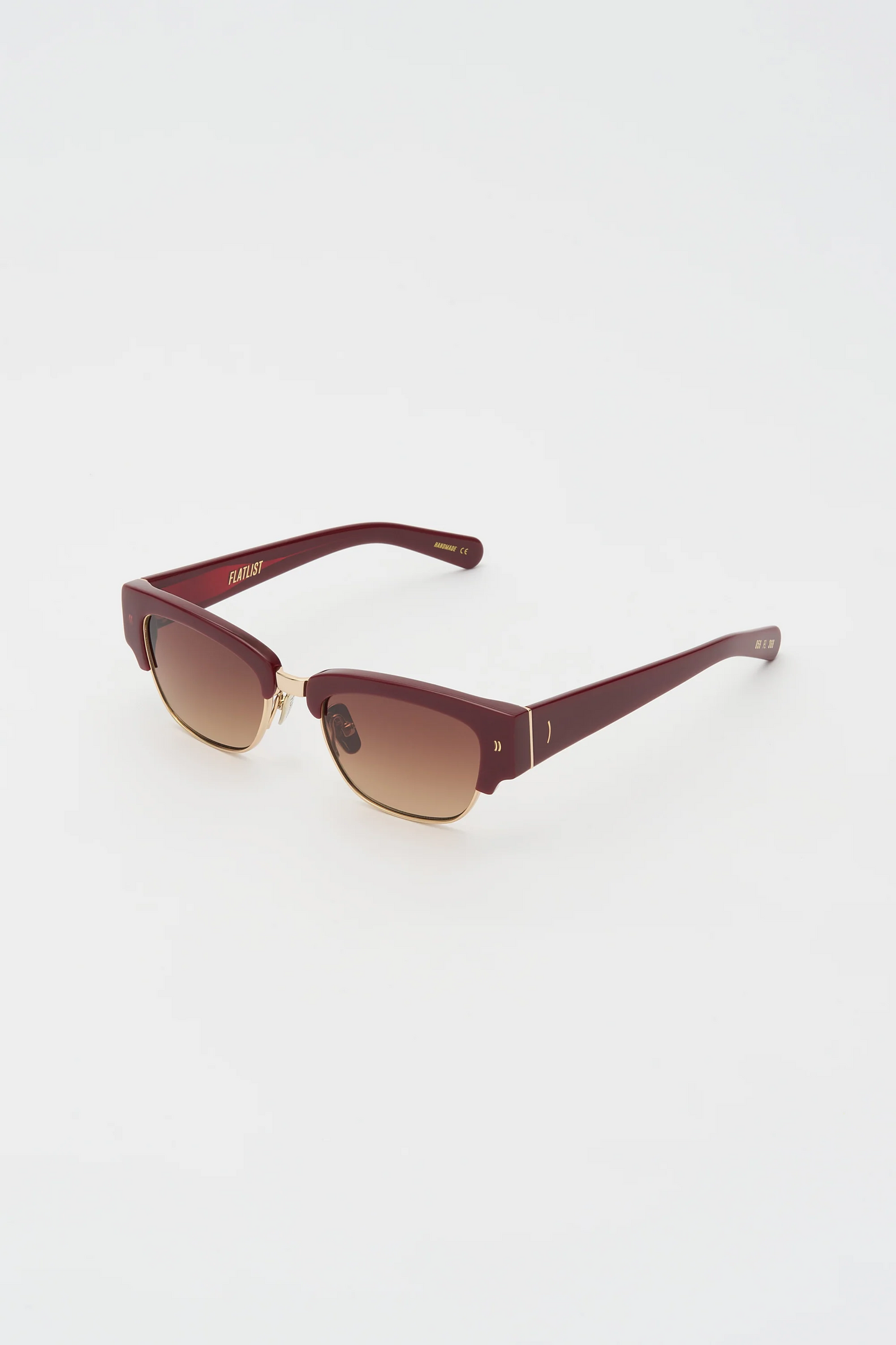 Deacon Solid Bordeaux/Brown Gradient Lens