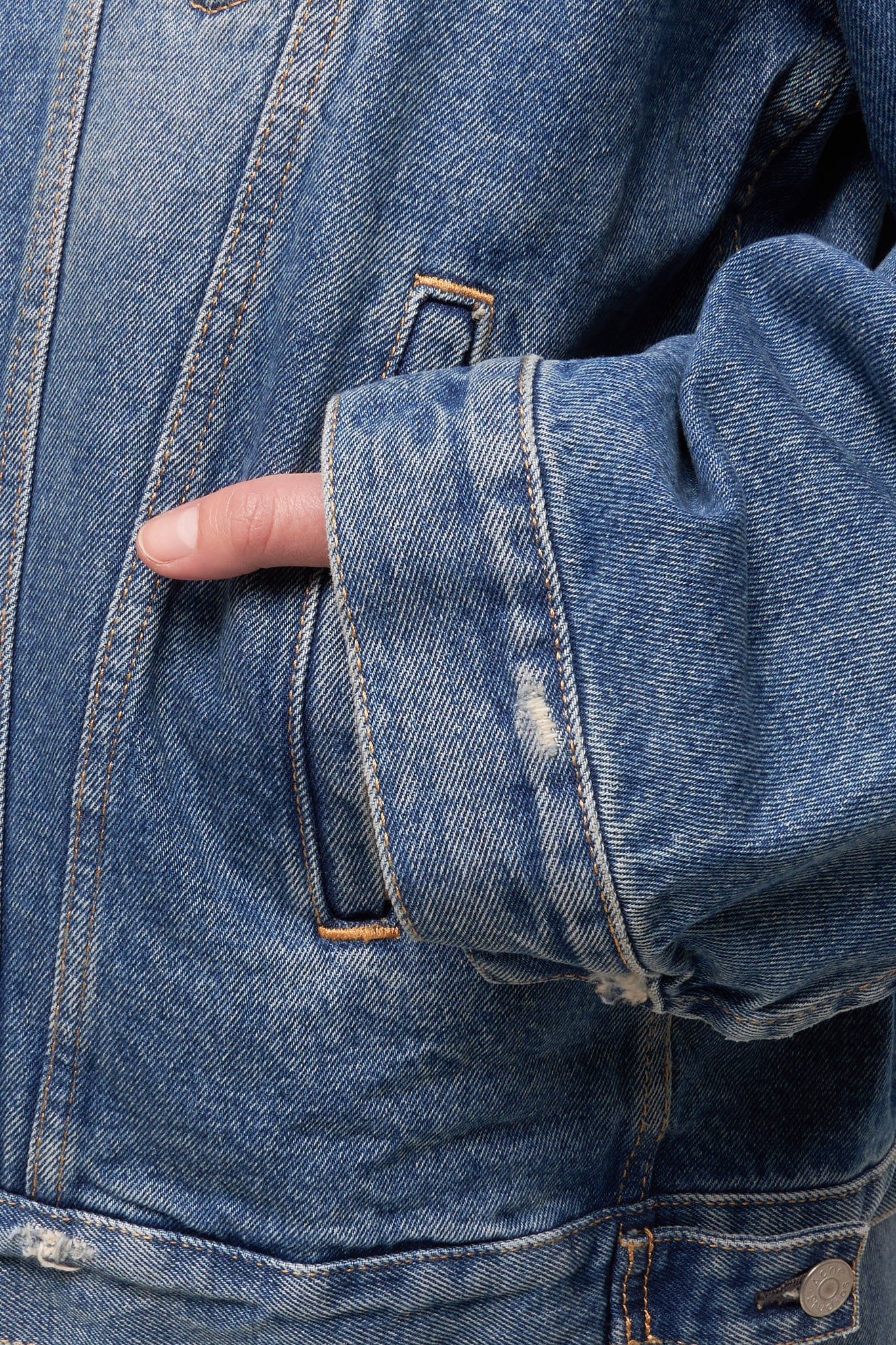 Denim Jacket Mid Blue