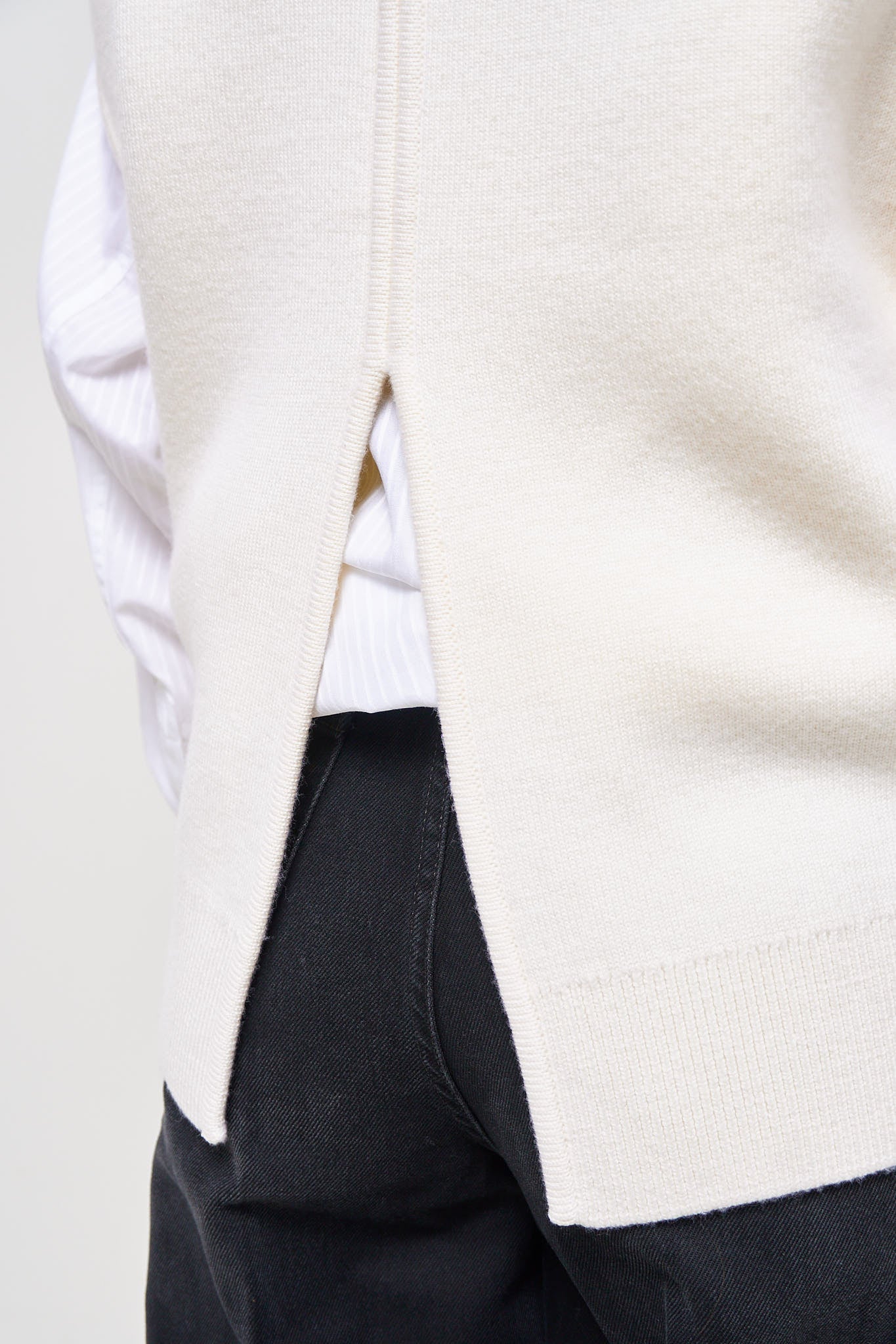 Double-Knit Cape Knit Milk