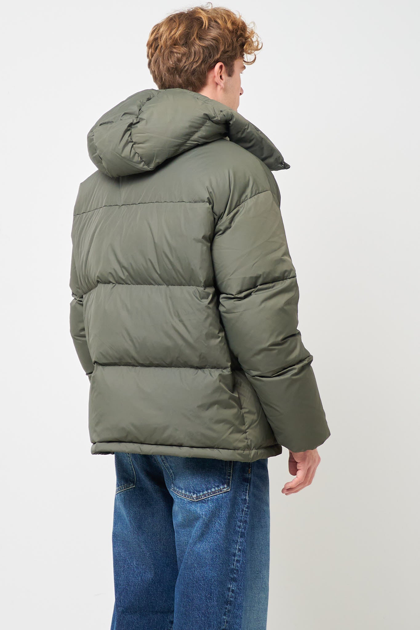 Dyngja Down Jacket Glacial Clay
