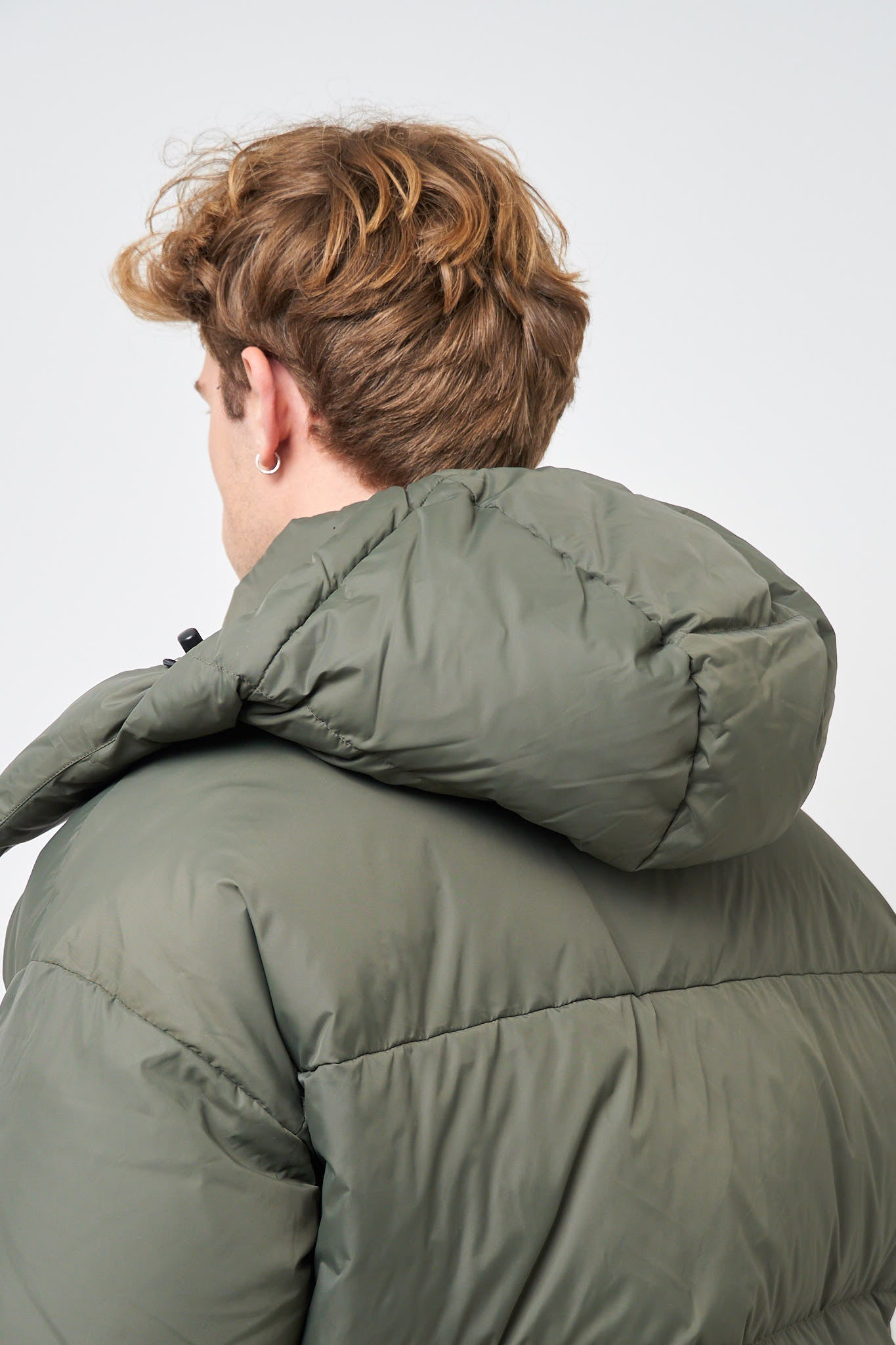 Dyngja Down Jacket Glacial Clay