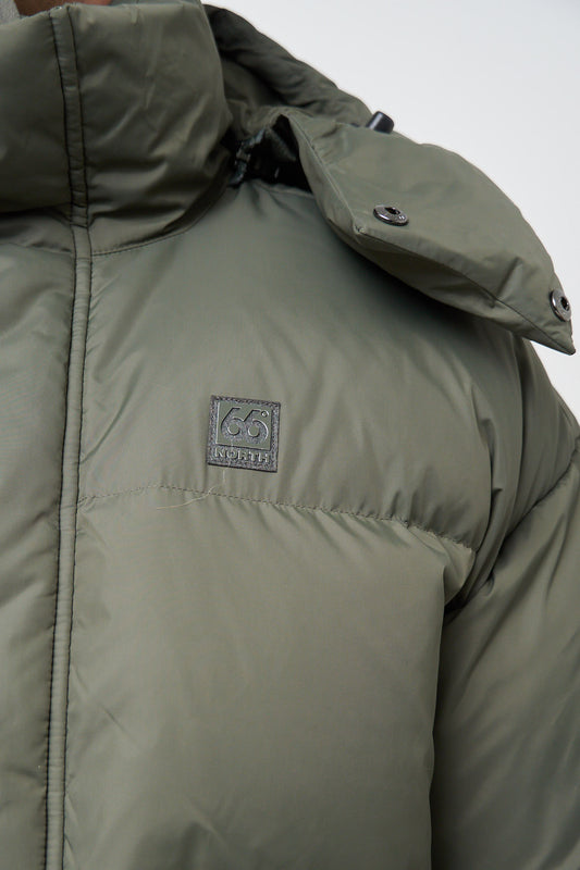 Dyngja Down Jacket Glacial Clay