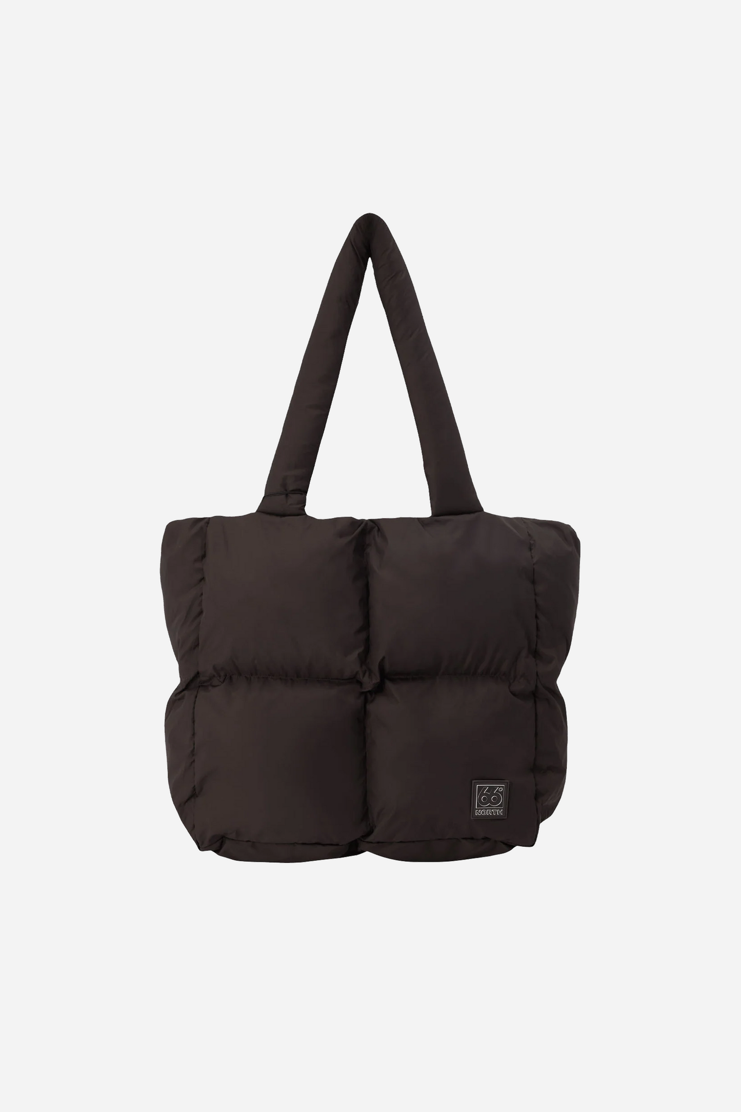 Dyngja Puffy Tote Bag Licorice