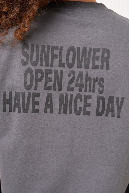 Easy Hours Tee Anthracite