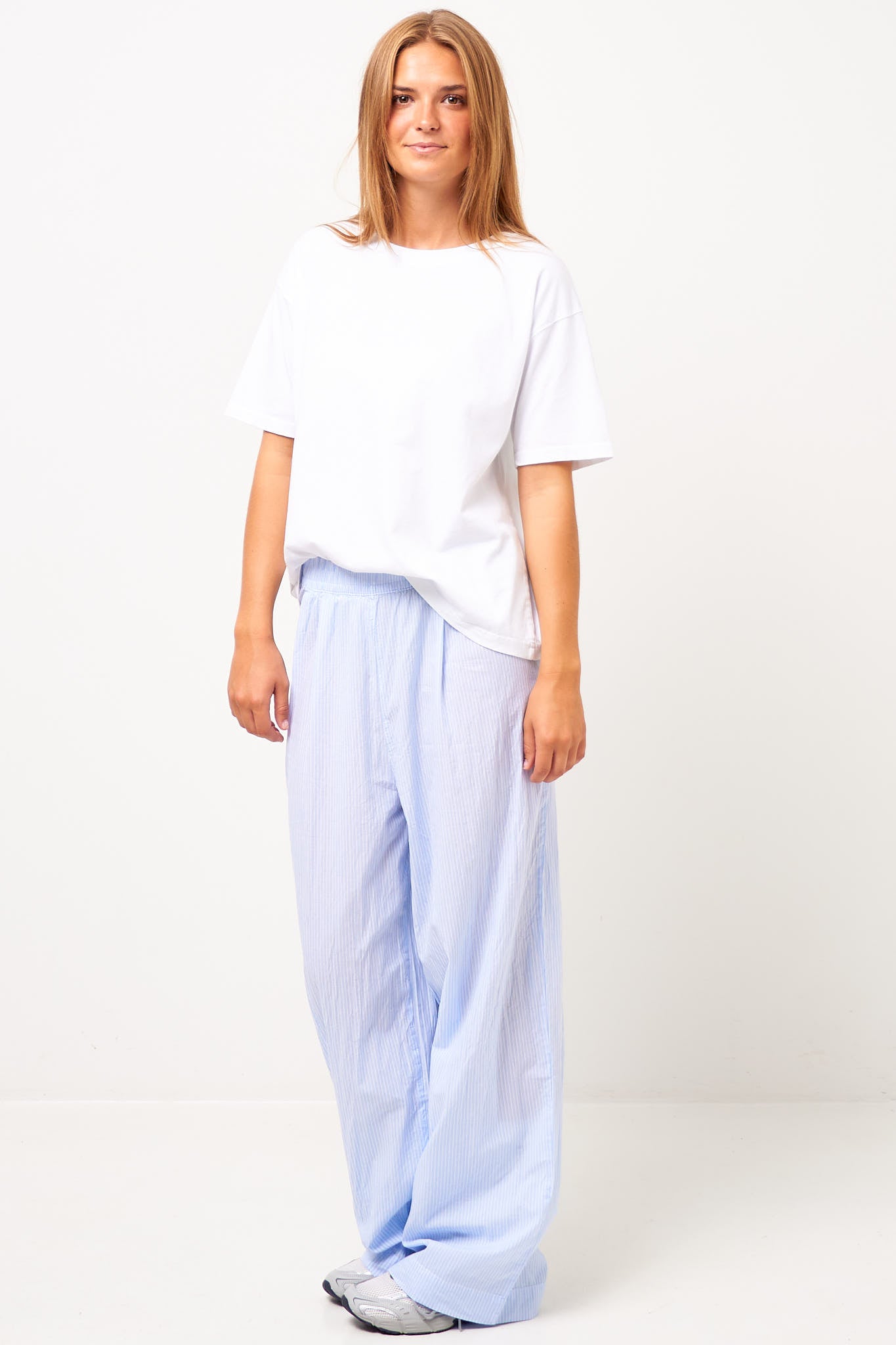 Eluabird Pants Blue Stripe