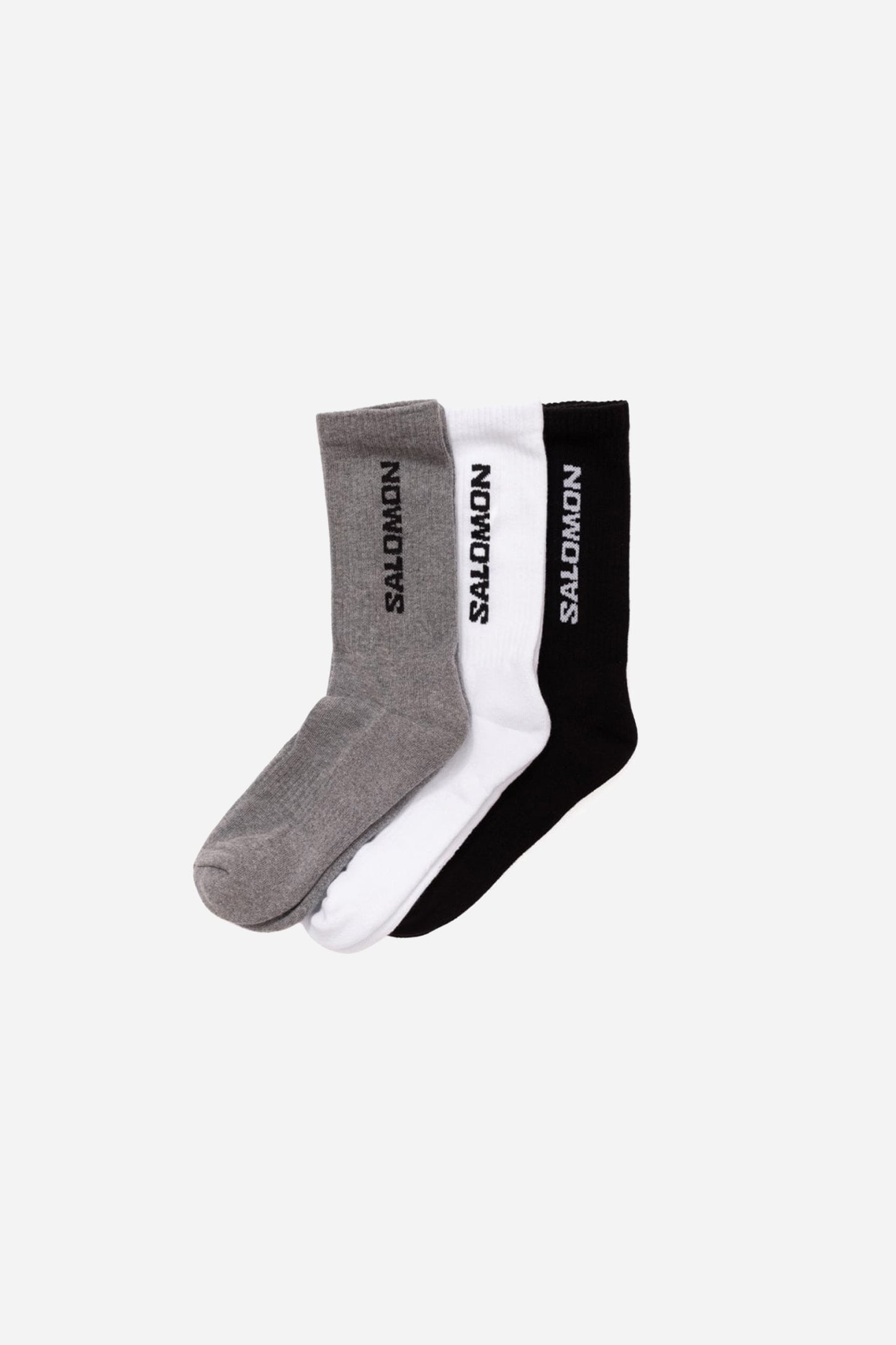 Everyday Crew 3-Pack Black/White/Grey