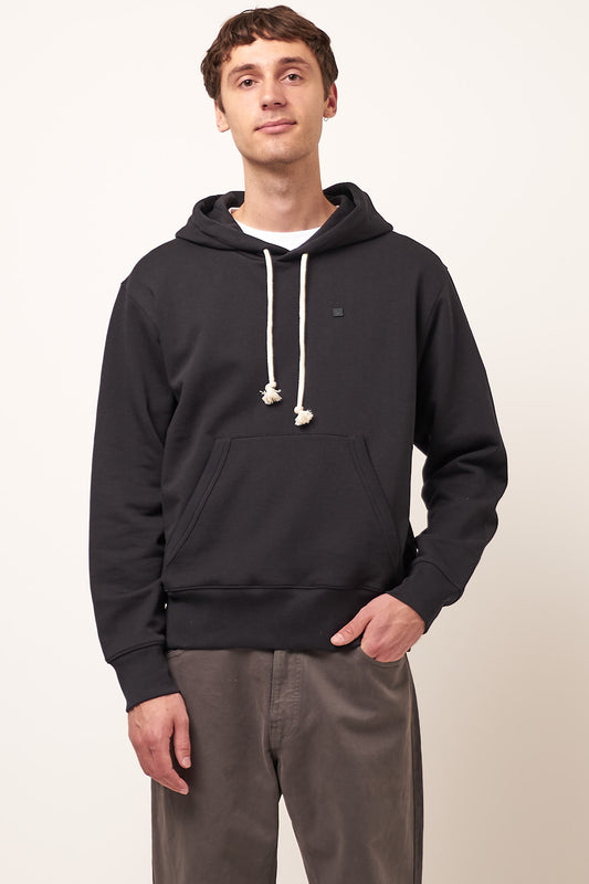 Face Hooded Sweatshirt Black