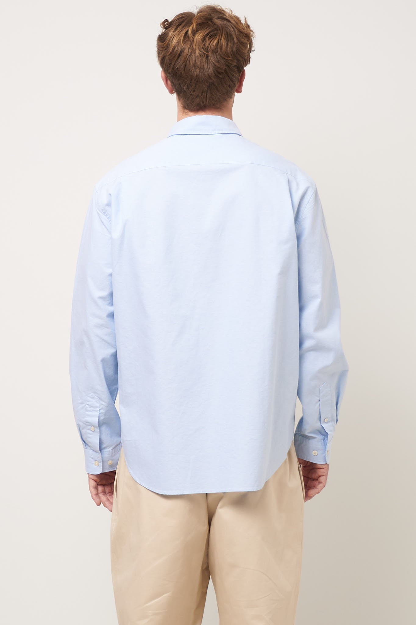 Face Mini Logo Shirt Light Blue