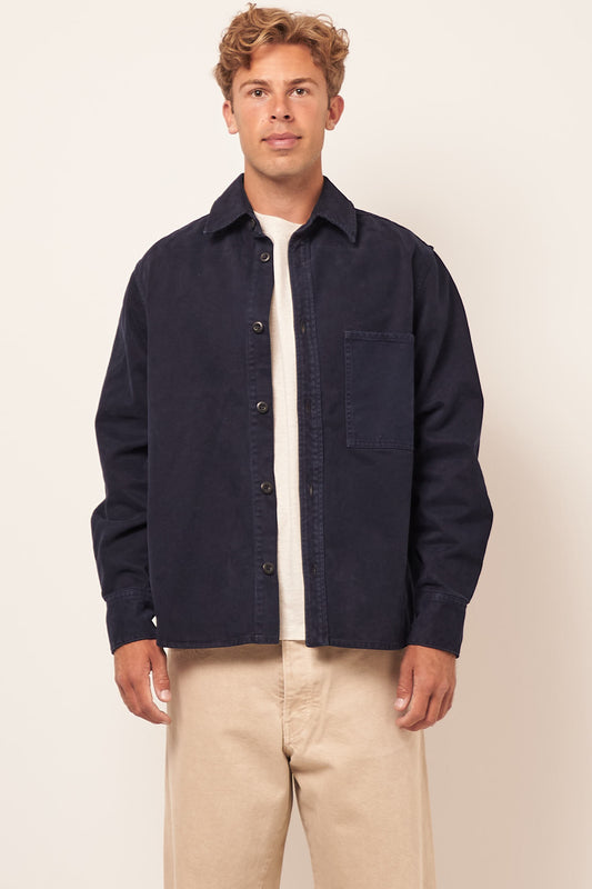 Flow Overshirt Navy