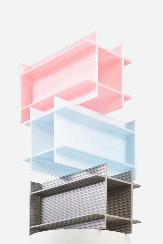 Flowerism Studio x Victor Ipsen Studio Printed Blue