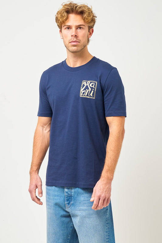 Frame Logo T-Shirt Blublack