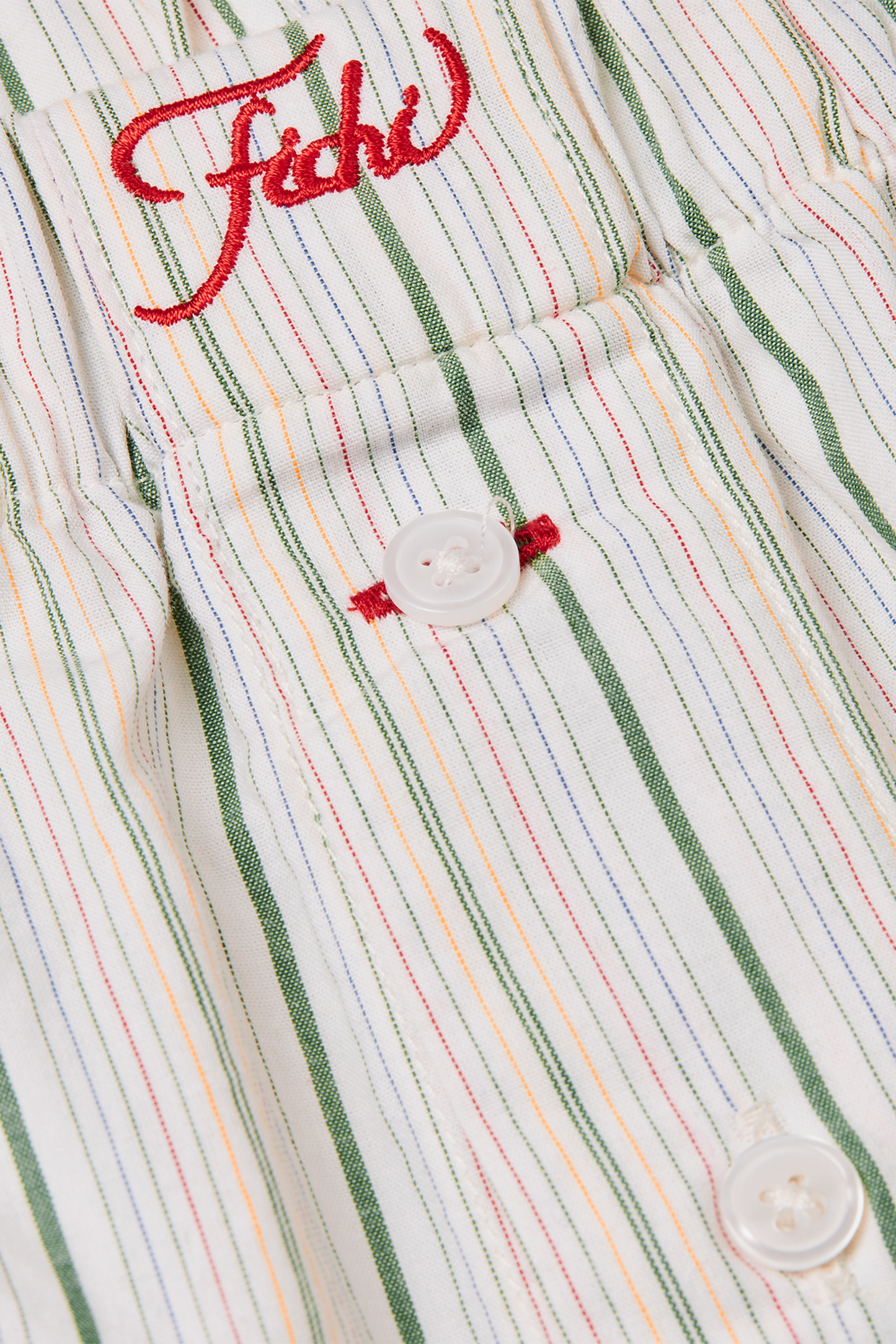 Green Rainbow Stripe Boxers