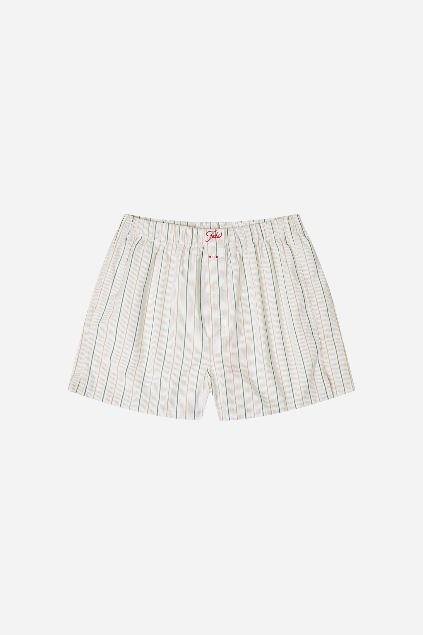 Green Rainbow Stripe Boxers