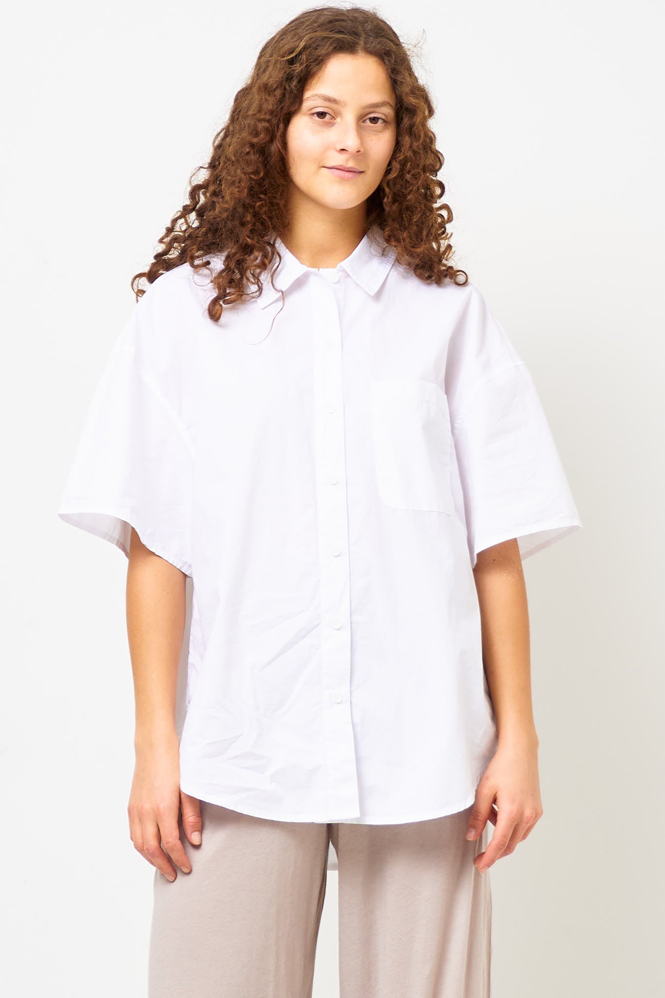 Havanarow S/S Shirt White
