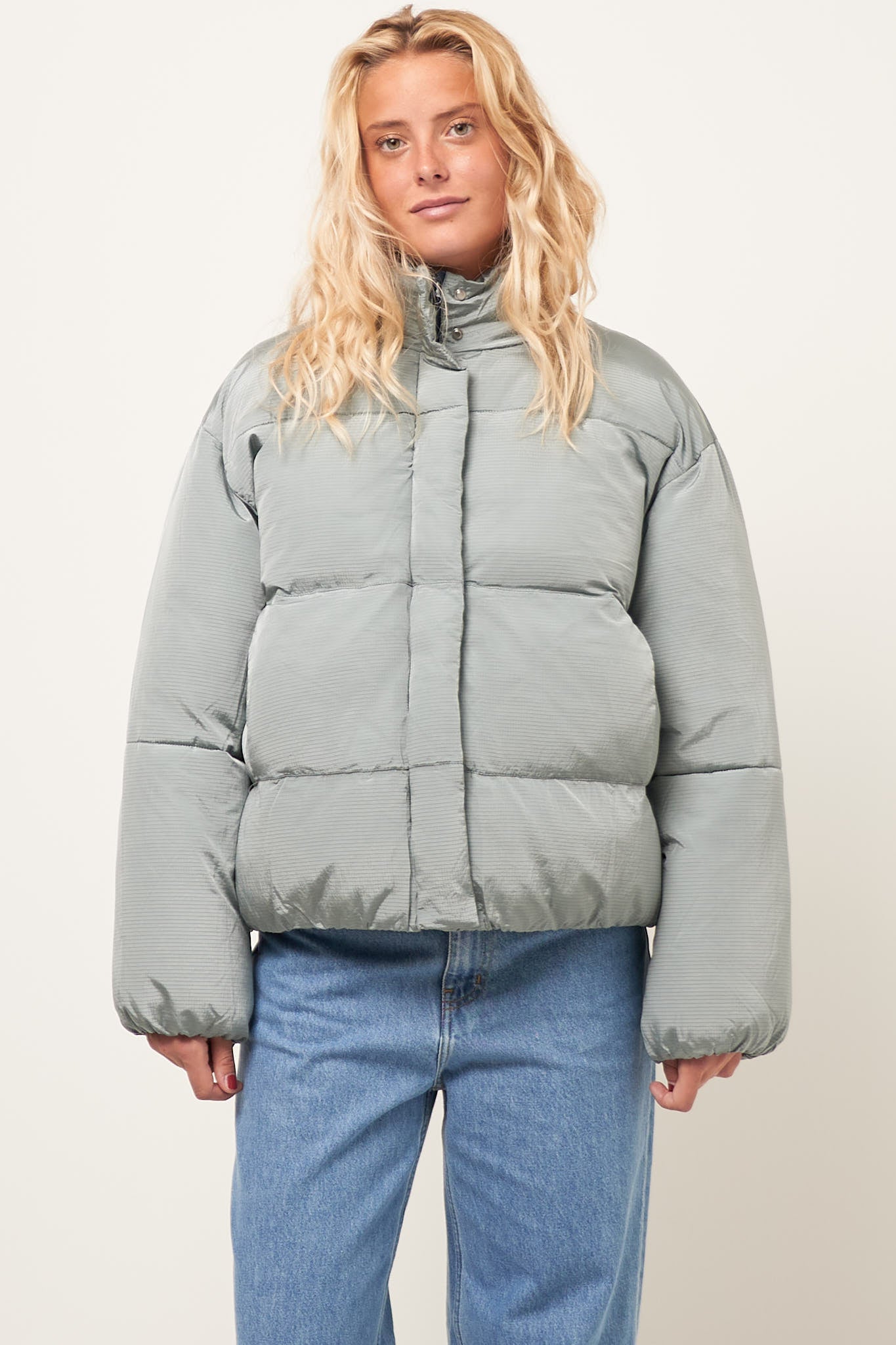 Ifabay Puffer Jacket Candied Chestnut Melange