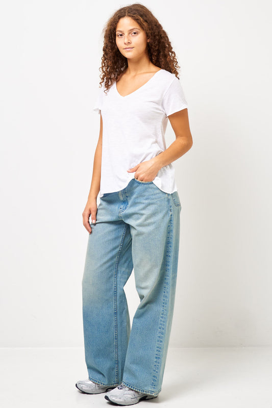 Jacksonville V-neck T-shirt White