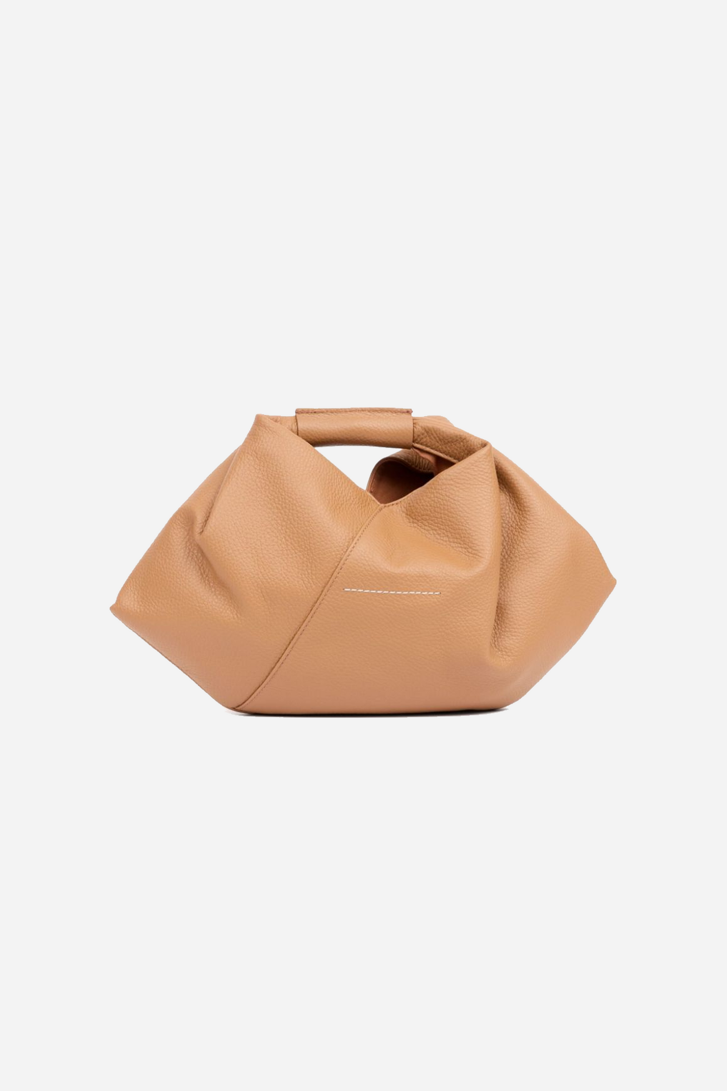 Japanese Draped Mini Bag Brown