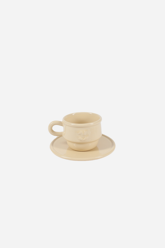 Kantine Saucer Beige 2 Pieces