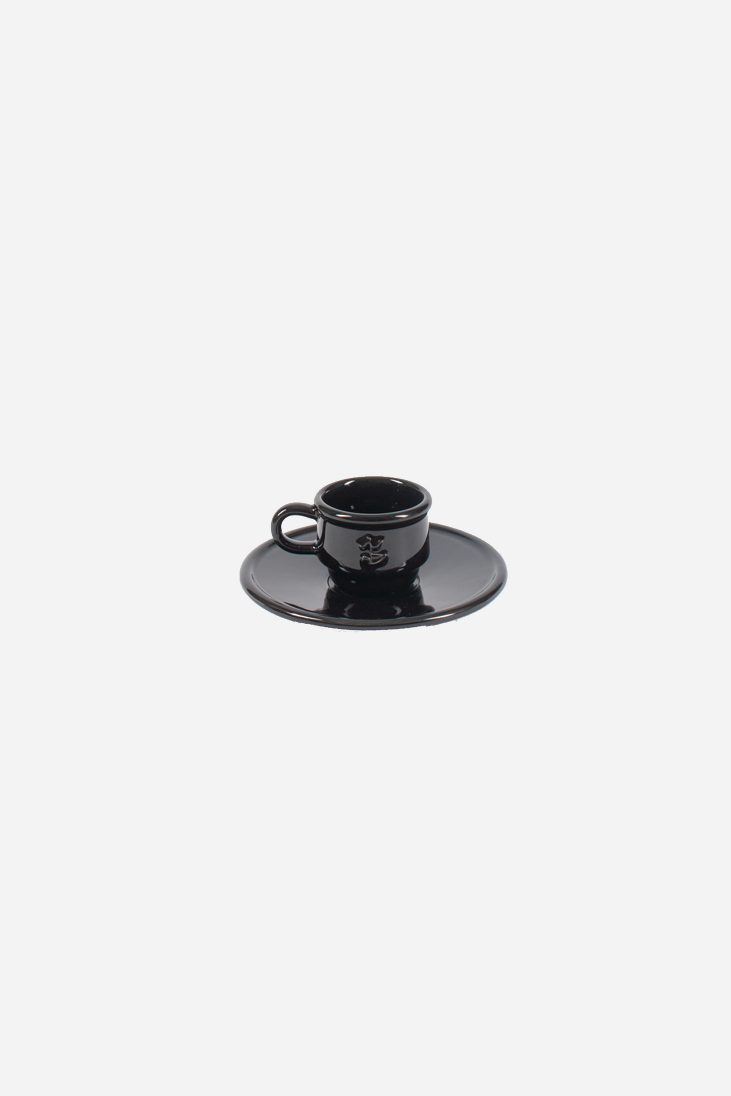 Kantine Saucer Black 2 Pieces