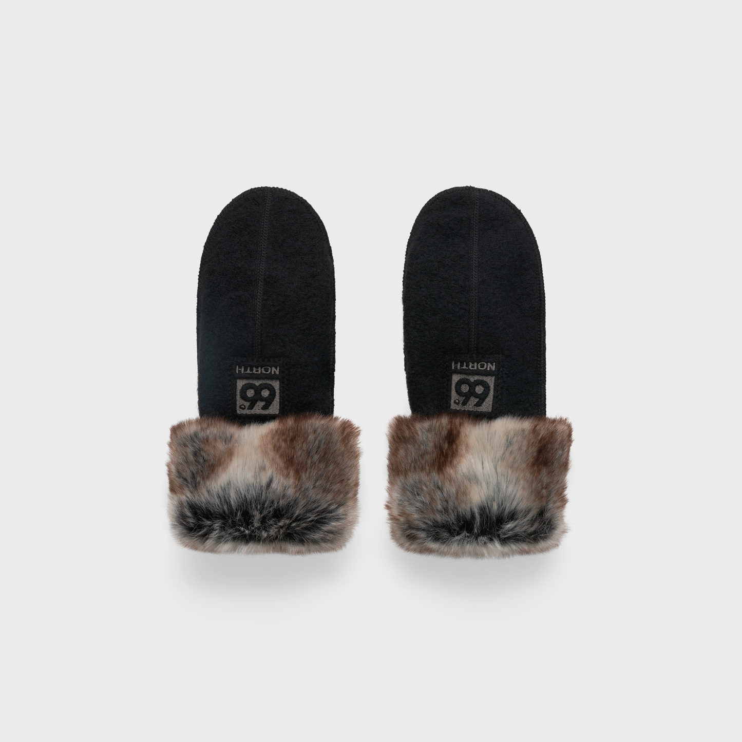 Kaldi Arctic Mittens Brown — detalje