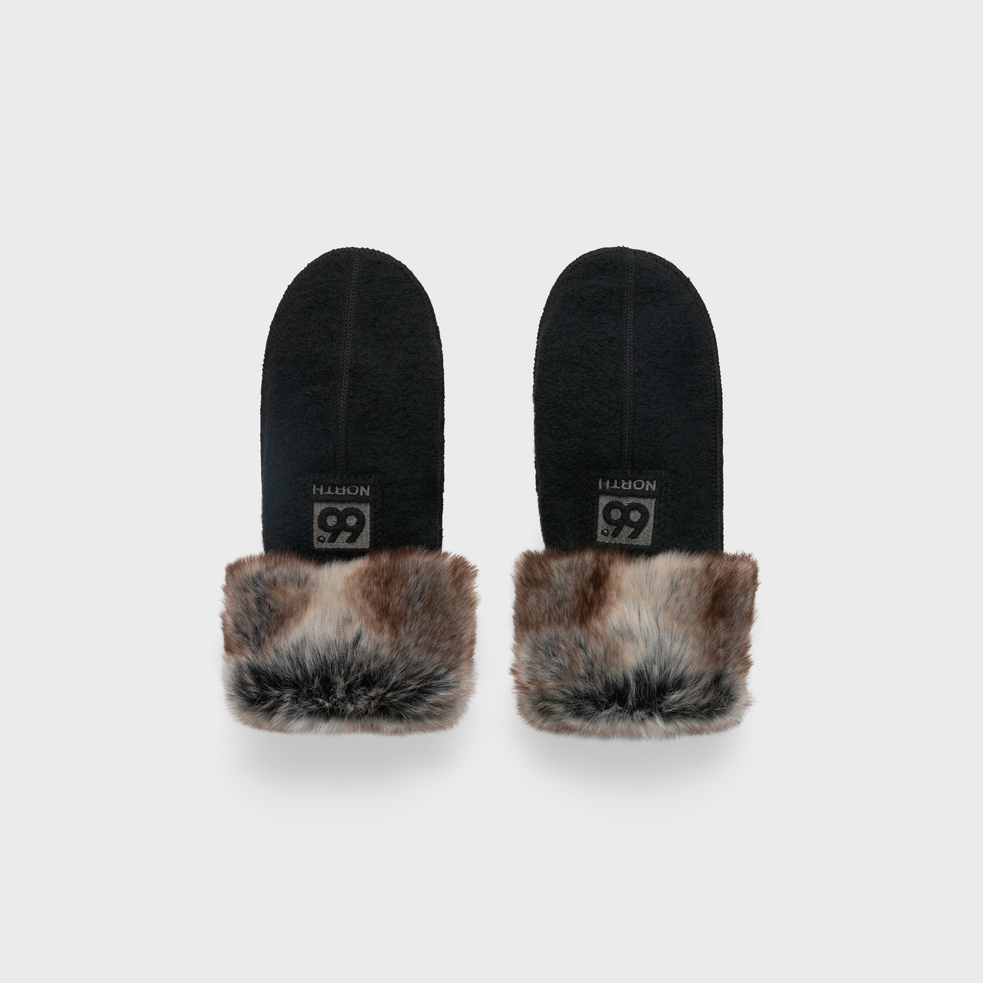 Kaldi Arctic Mittens Brown — detalje