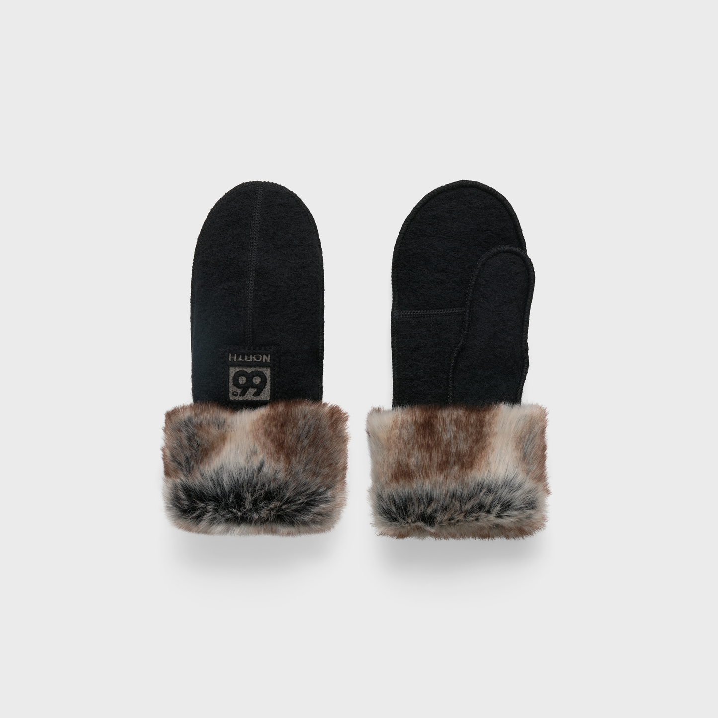 66°North Kaldi Arctic Mittens Brown — Mittens